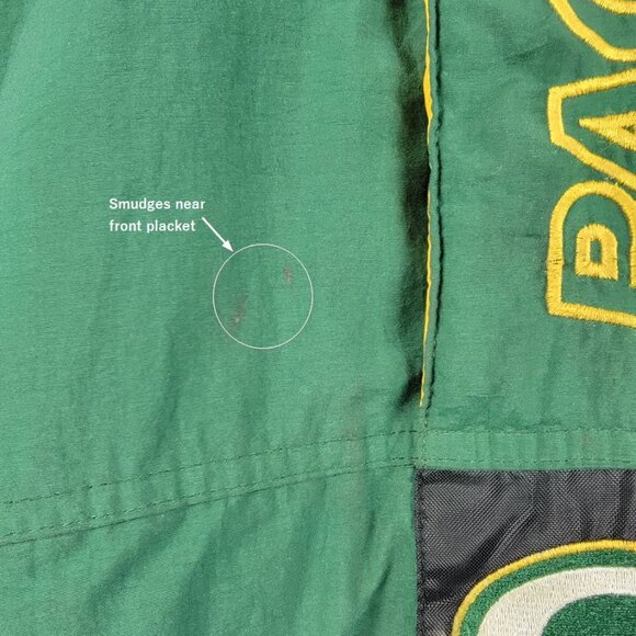 Vintage 90s Starter Pro Line NFL Green Bay Packers Pullover Winter Jacket - L - Picture 14 of 15
